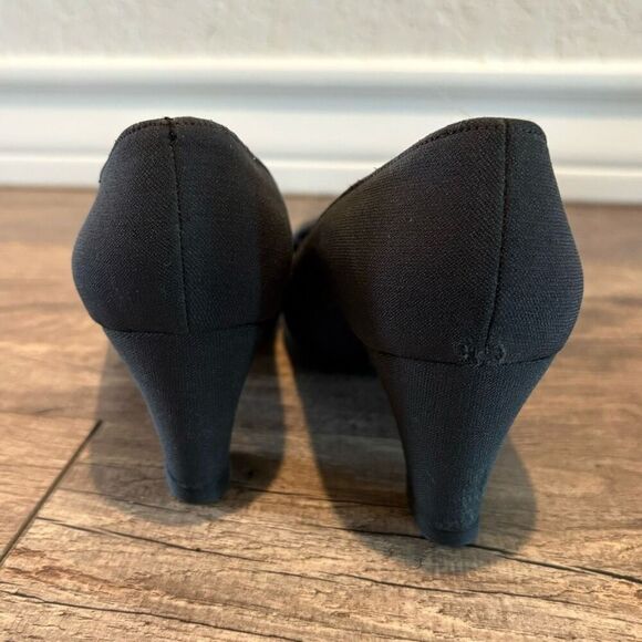 Christian Dior Size 4.5 Black Diamanté Shoes - Picture 8 of 11